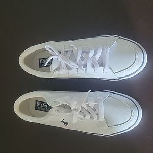 Polo/Ralph Lauren Men's Leather Sneakers